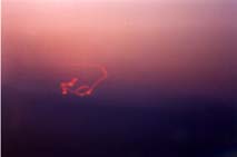 moving sunset
