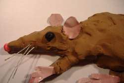 Plasticine close up